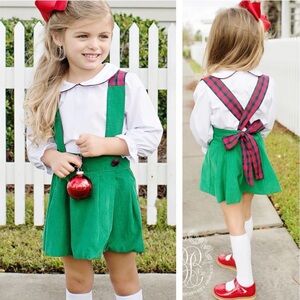 The Beaufort Bonnet Company Pearl Prep Christmas Skirt